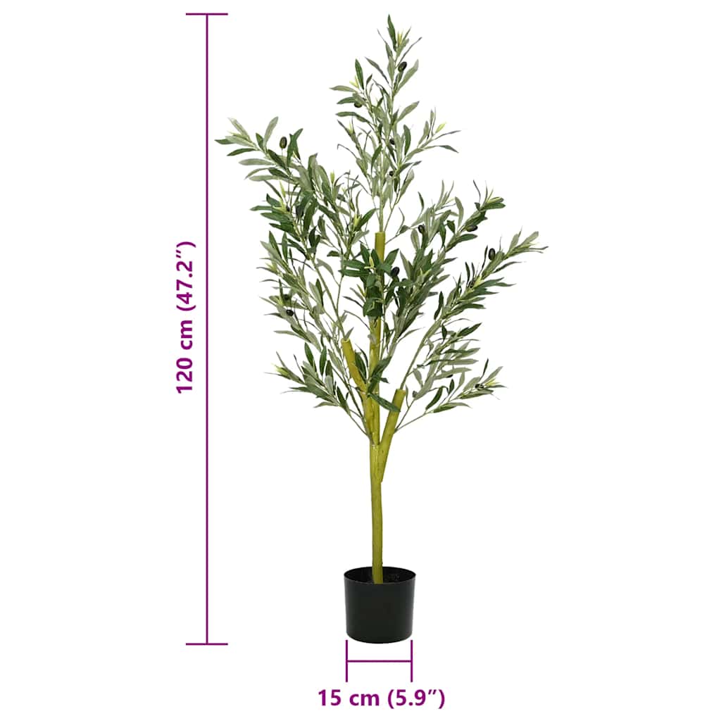 Olivier Artificiel 120 cm avec Pot