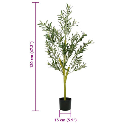 Olivier Artificiel 120 cm avec Pot